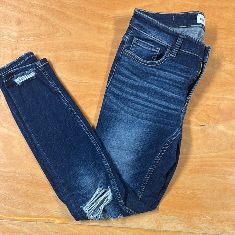 BKE Payton Distressed Skinny Jeans 25